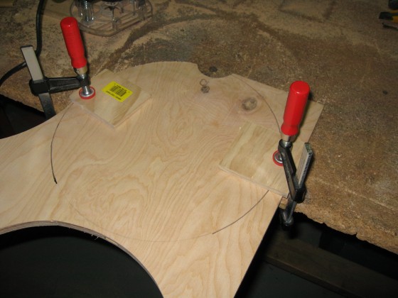 small platform semicircle