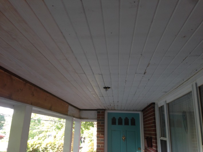 Repairing a rotten tongue and groove ceiling Jill Carson